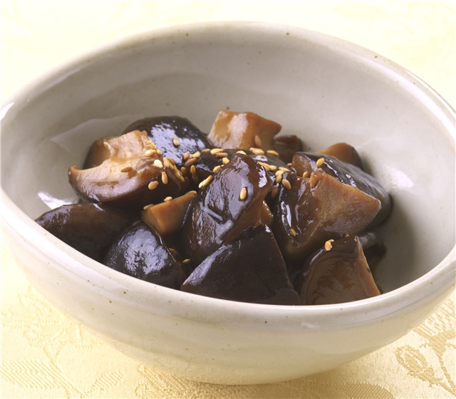 椎茸の甘酢煮｜千代の一番