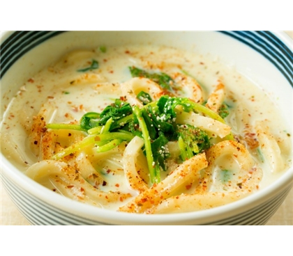 明太豆乳うどん