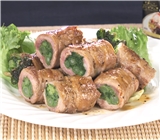 菜の花の肉巻き